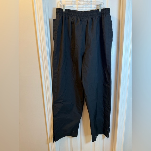 ZR ZERO RESTRICTIONS Men’s GORE-TEX Black Pants Rain Wind Water Resistant Golf